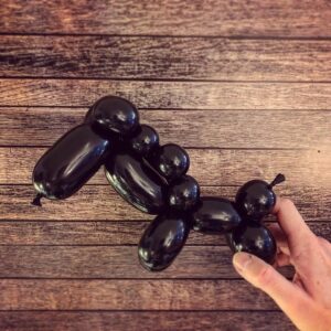 Sculpture sur ballons cheval