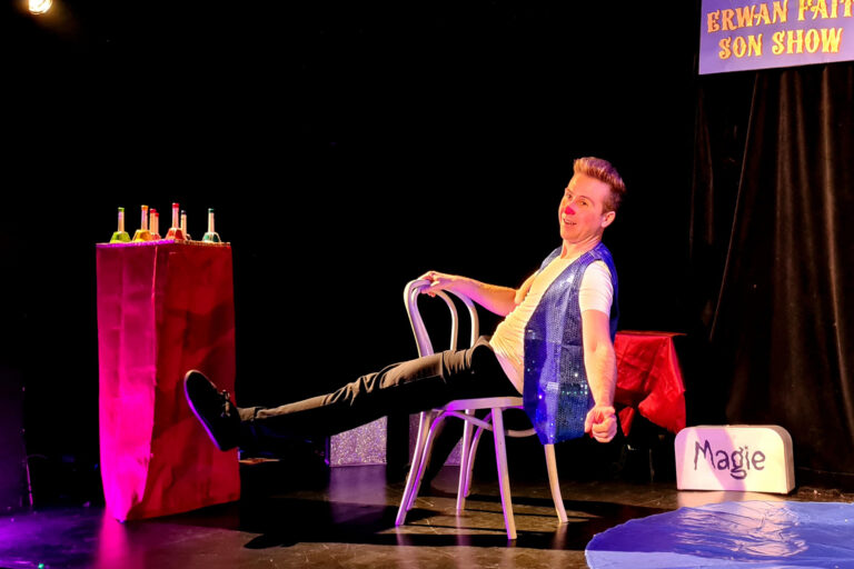 spectacle de magie clown