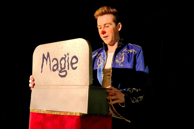 spectacle de magie clown