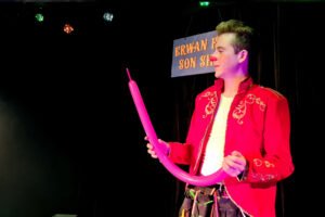 spectacle de magie clown