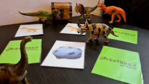 Animation enfants Escape-game Escape-Adventure dinosaure