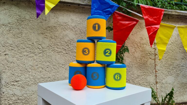 Animation kermesse chamboule-tout