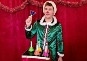 spectacle et animation de clown et de magie pour Noël