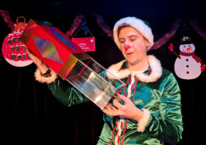 spectacle de clown et de magie à Noël