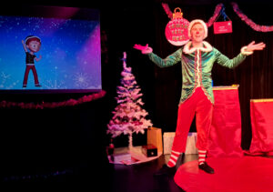 spectacle de clown à Noël